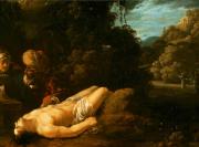 Adam Elsheimer: Az irgalmas szamaritánus (Musée du Louvre) 